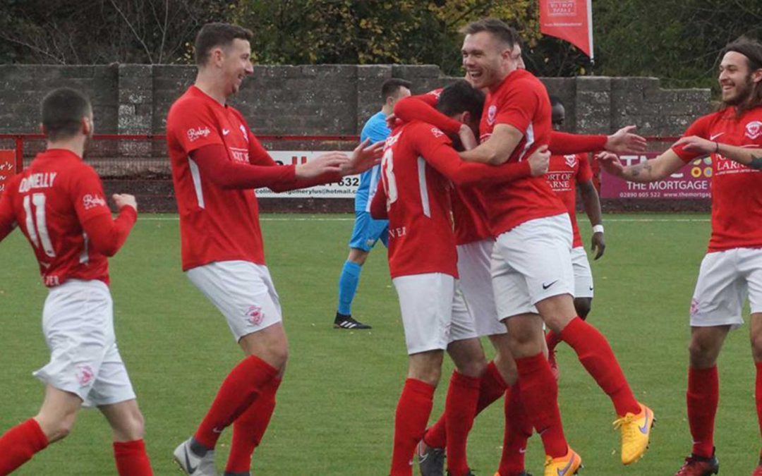 Larne 2 Knockbreda 0