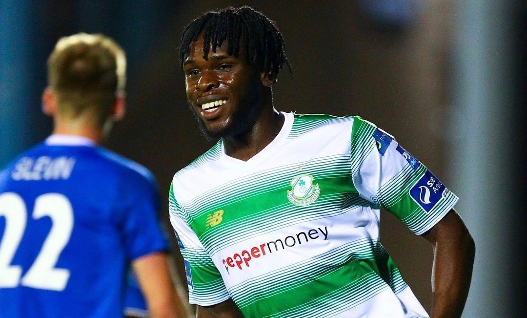 Larne sign forward Oluwa from Galway