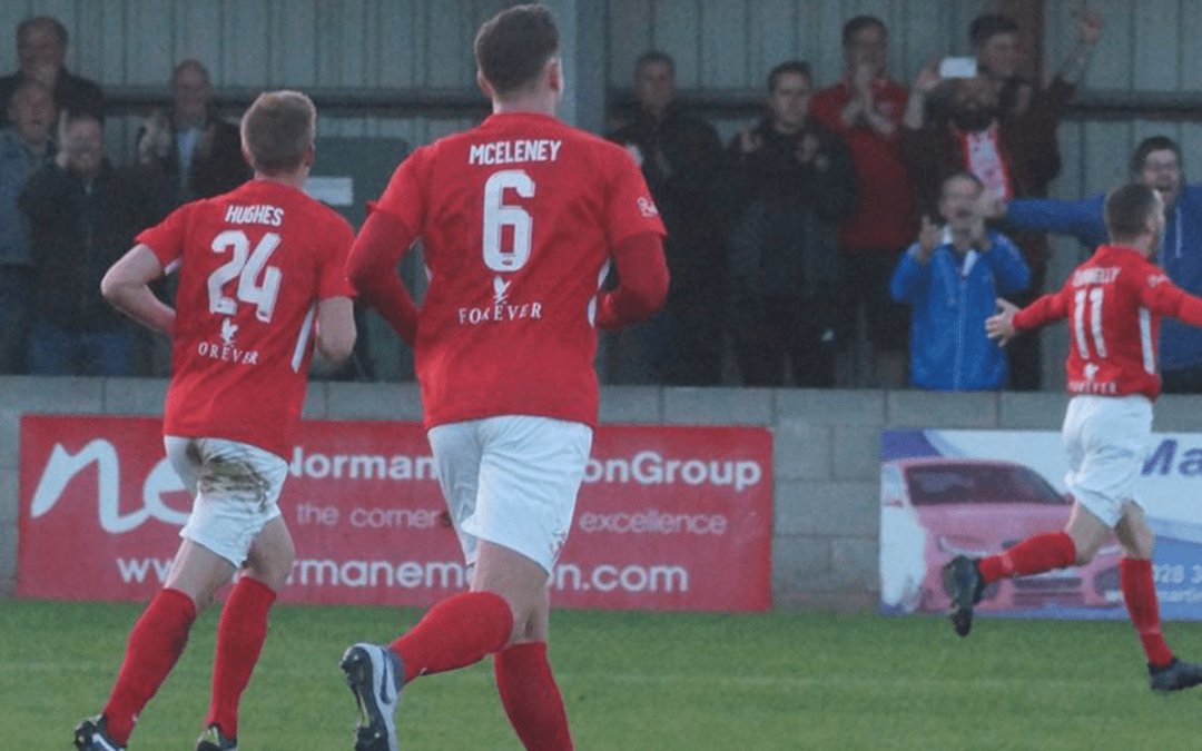 Loughgall 2 Larne 3