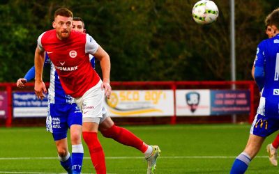 Larne back to second after Ports win