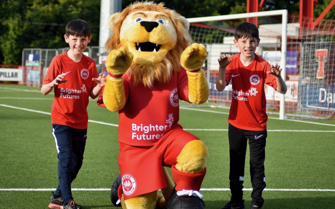 Lenny the Lion is helping to give Invermen a fresh roar
