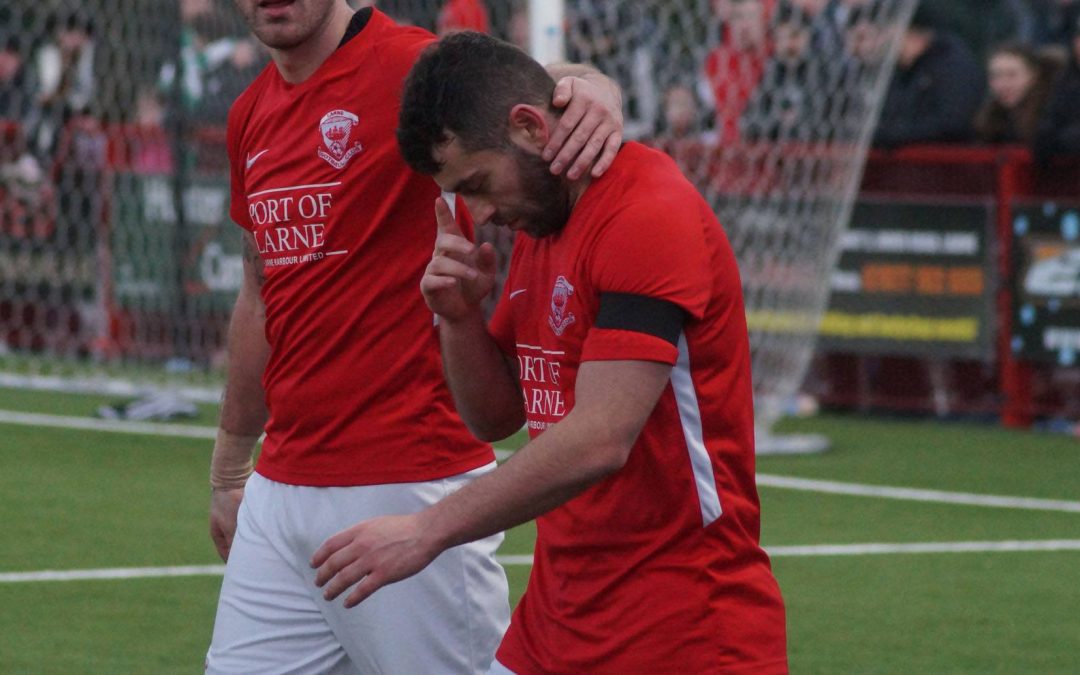 Larne come from behind to seal last eight Irish Cup spot