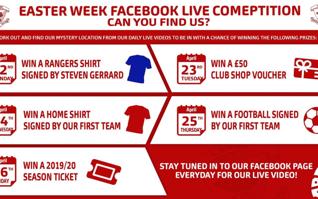 Look Out For Our Easter Competition