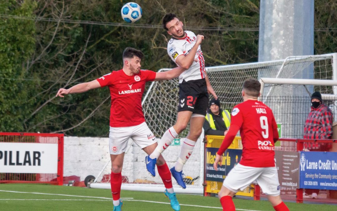 Late Lecky goal condemns Larne to defeat