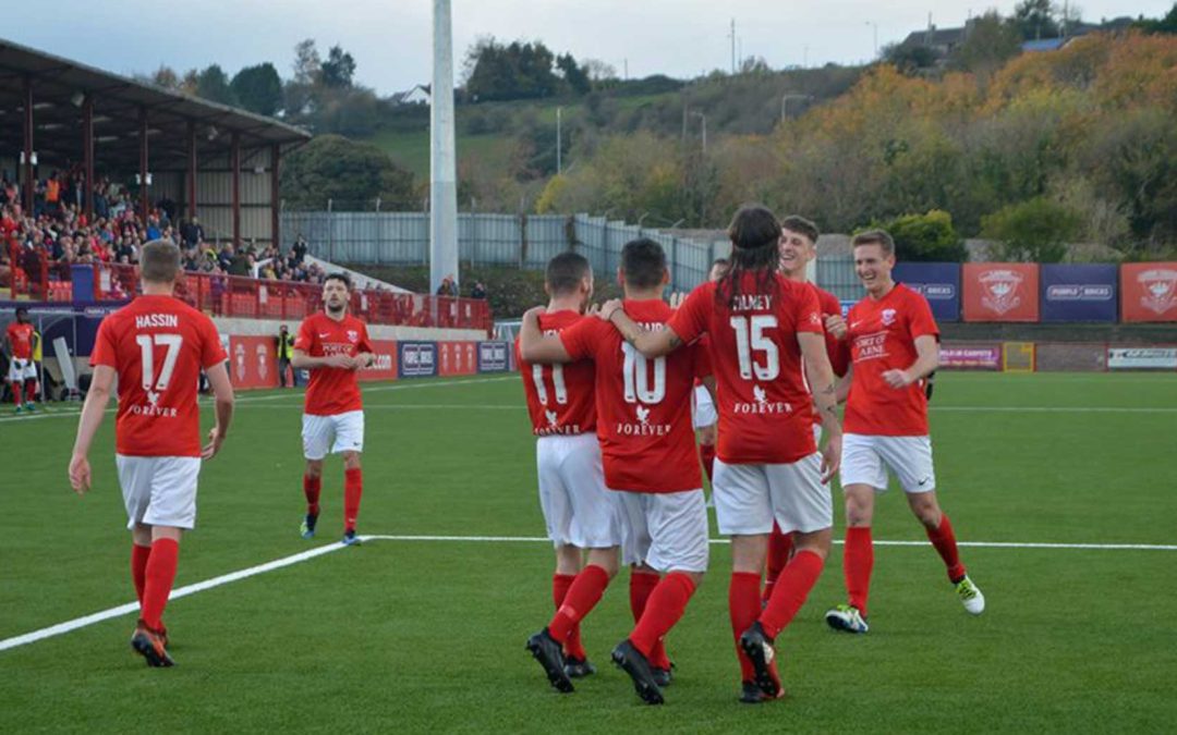 Larne 4 Carrick Rangers 0