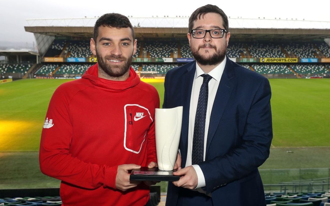 McDaid Wins League Award