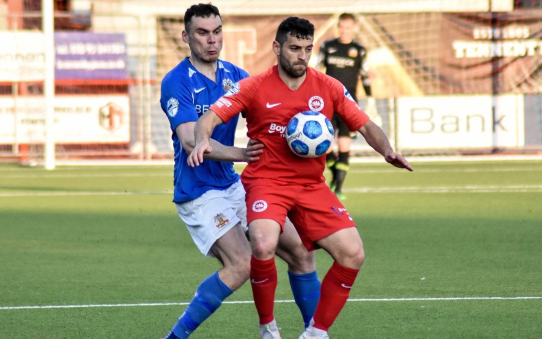 Donnelly late show gives Larne final say in Euro play-offs