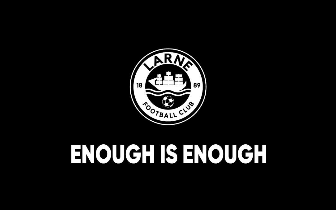 Larne joining social media boycott this weekend