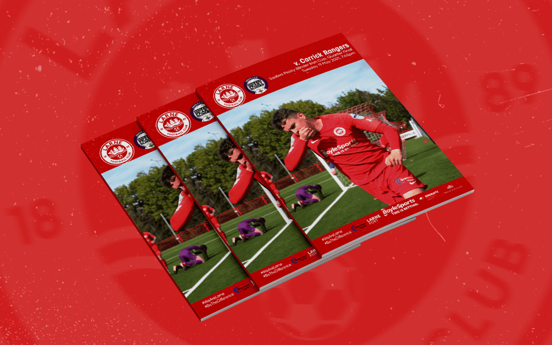Digital Matchday Programme: Carrick Rangers – Tues 11th May 2021 – Irish Cup