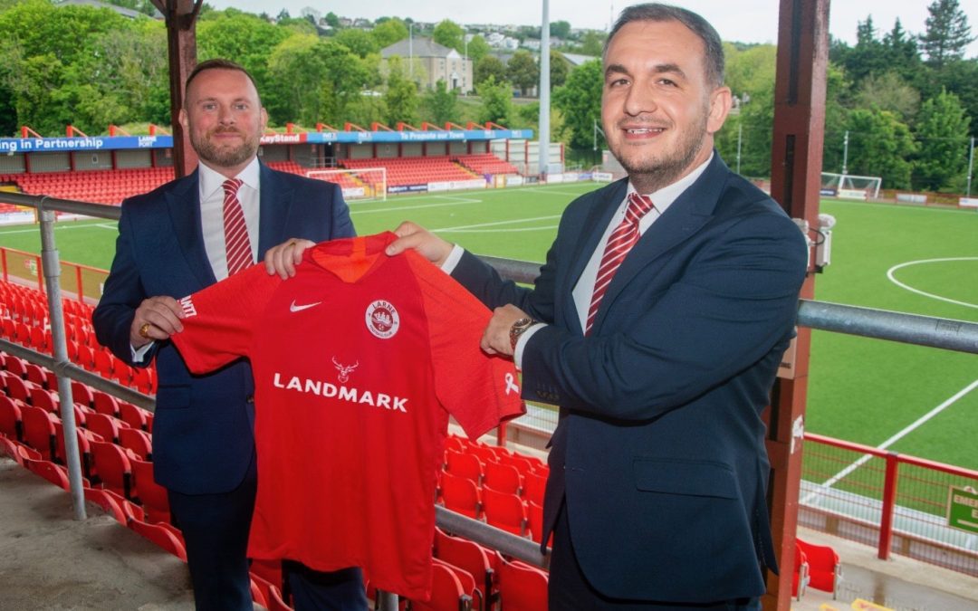 Landmark become club’s new principal shirt sponsor