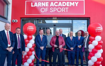 Ribbon cut on new Larne Academy of Sport