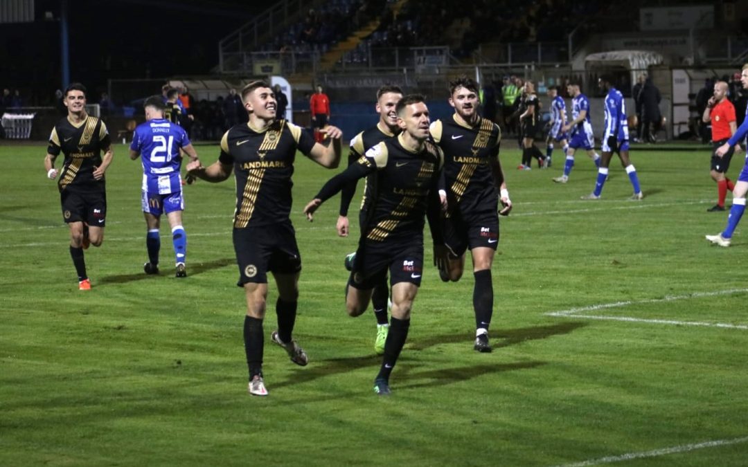 Quickfire double as Larne go top with Newry win