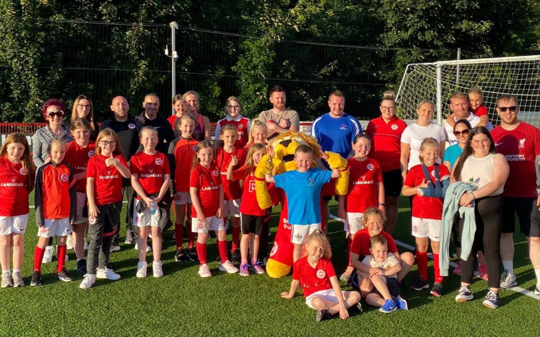 Players support Lewis’ 100 Mile Challenge