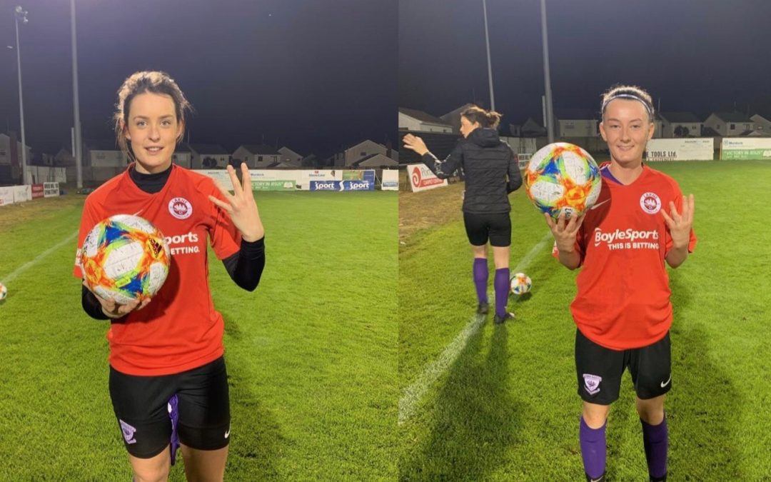 Houston & Crawford eight goals in Ladies final outing