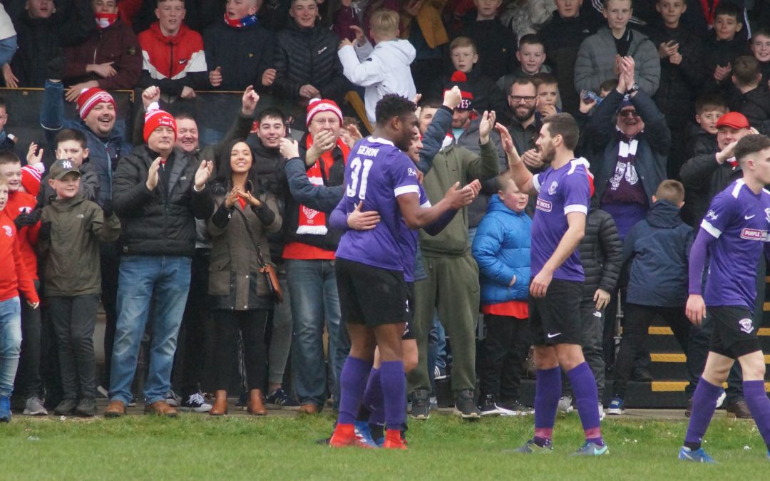 Larne Close In On The Title With Welders Win