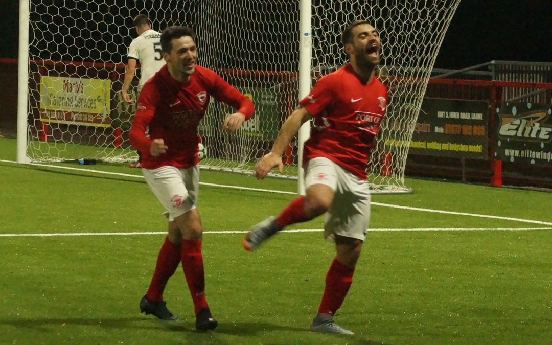 Larne win in front of Bumper Boxing Day Derby crowd