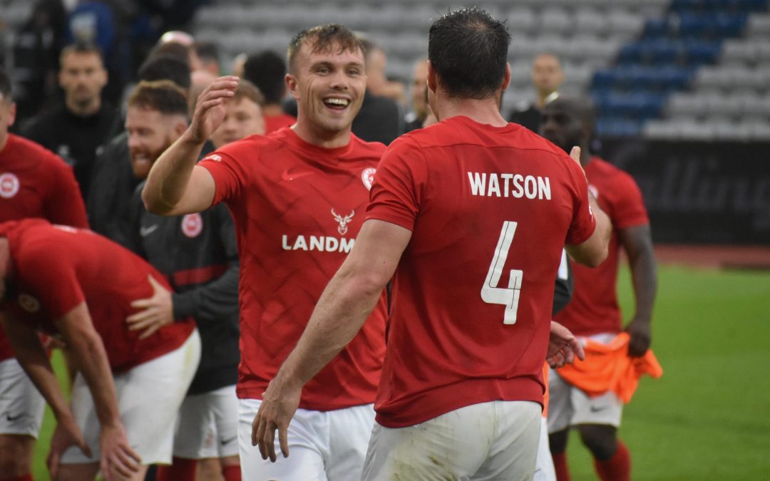 Hale goal seals European progress away to Aarhus
