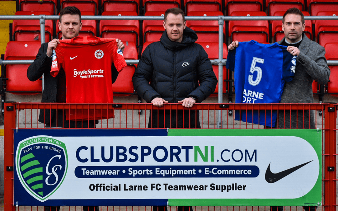 Larne Football Club agrees new multi-year kit deal