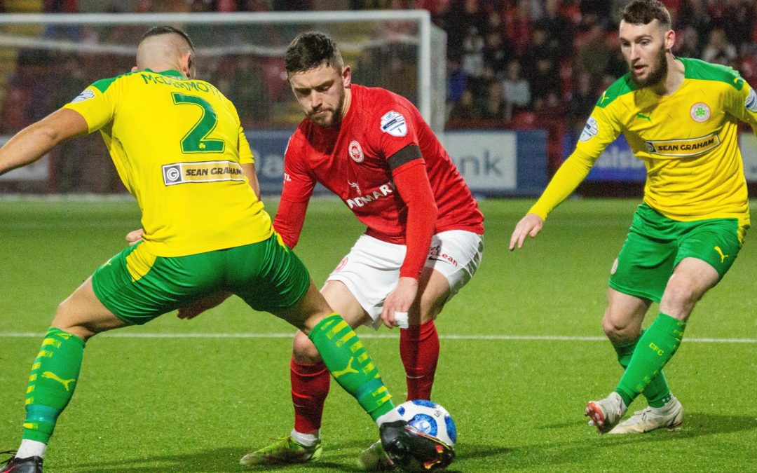 Solitary goal gives Cliftonville points at Inver