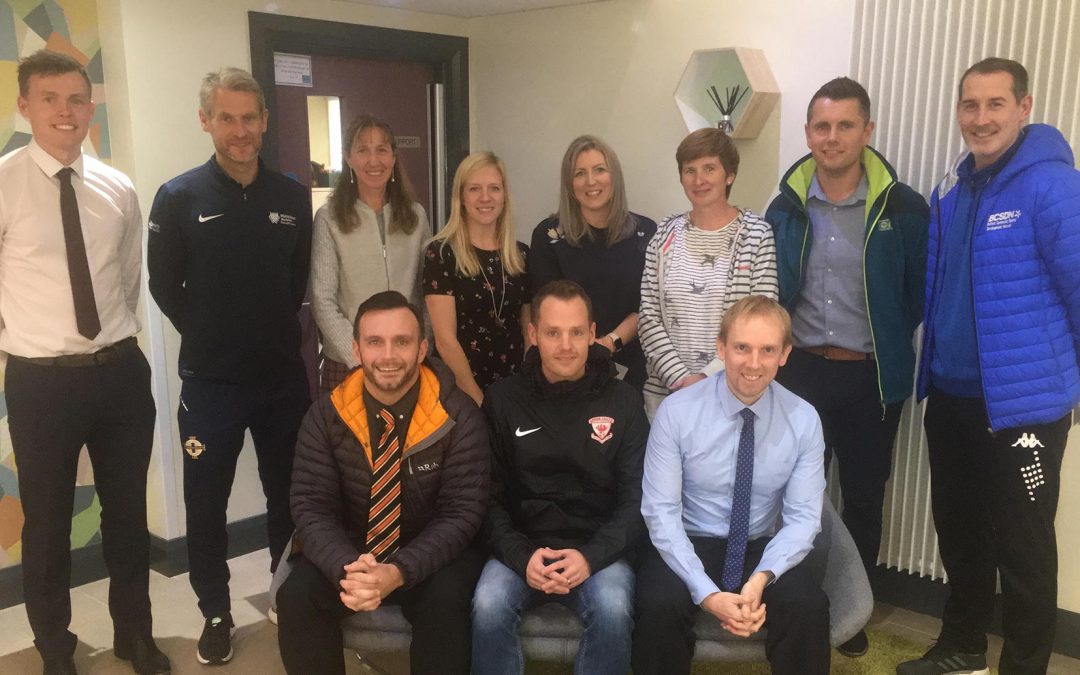 Larne football club to team up with local schools football