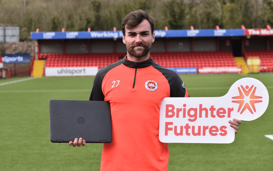 Brighter Futures and The RUSA Foundation partners up to create ‘Laptops for Larne’ appeal