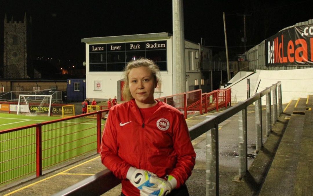 Goalkeeper Glass arrives at Larne Ladies
