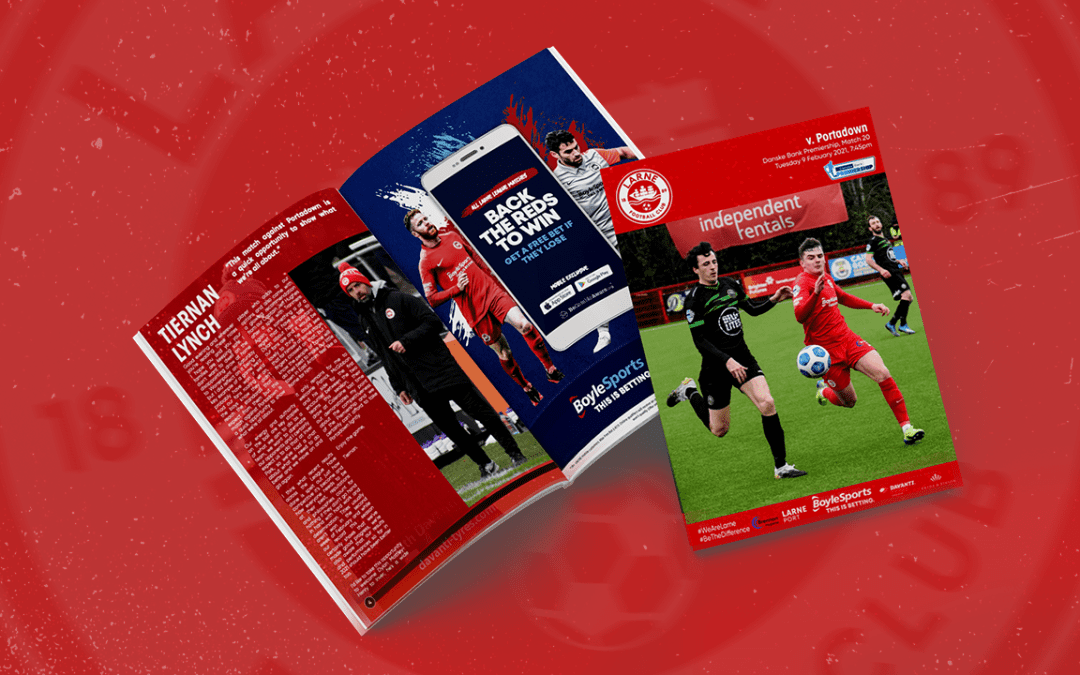 Digital Matchday Programme: Portadown – Tues 9th Feb 2021