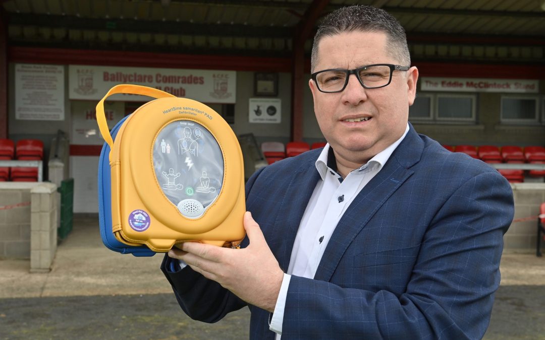 NIFL to provide clubs with defibrillators ahead of new season