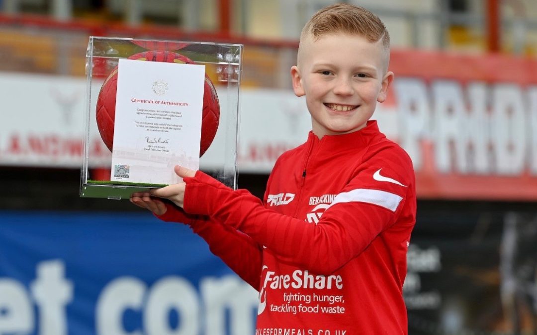 Ben smashes target of 50,000 meals for FareShare