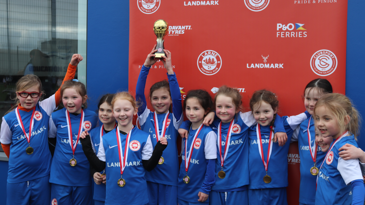 Larne Youth at the Soccer Sevens Tournament