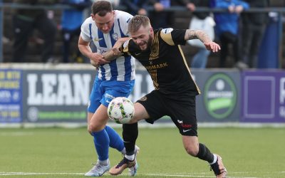 Larne lead by five after Coleraine stalemate