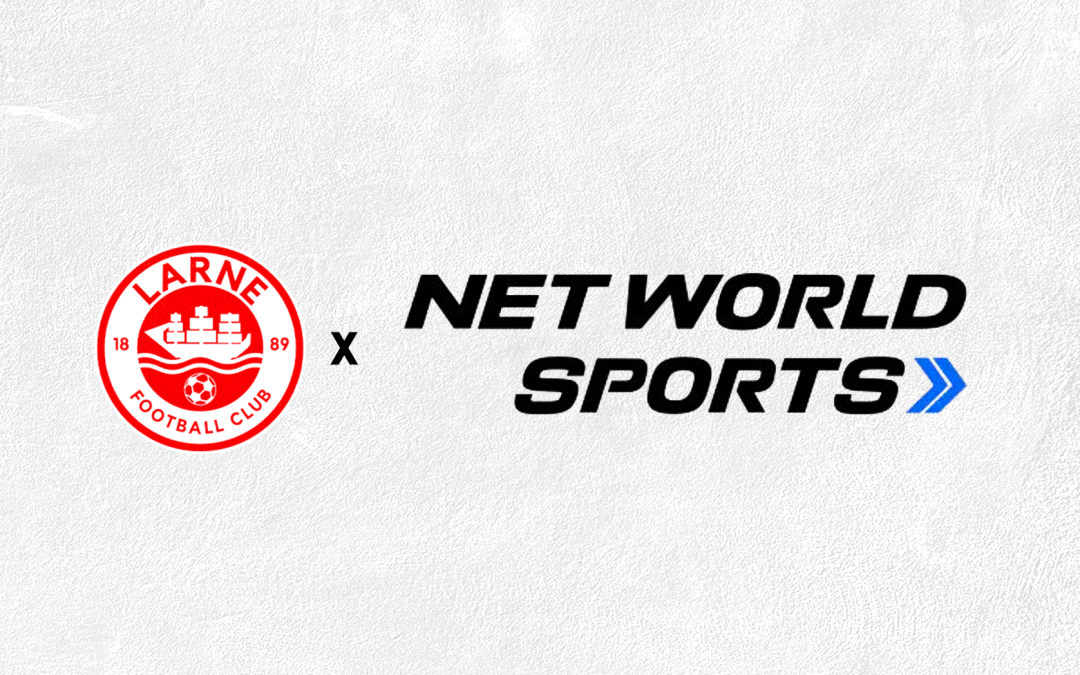 Net World Sports named as Official Supplier of Larne FC