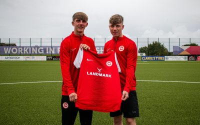 McDonnell and Cowan join Larne FC Academy