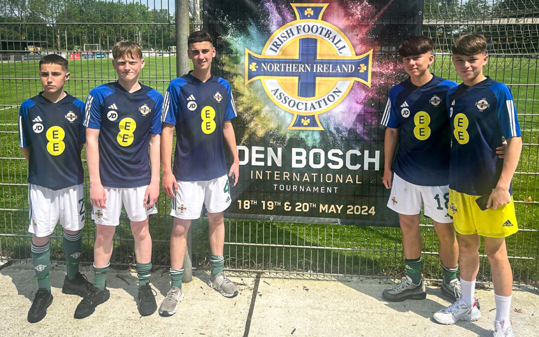 Five Larne players represent Northern Ireland at the Den Bosch International Tournament