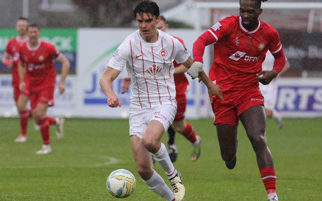 Late wonder goal sinks Larne at Shamrock Park