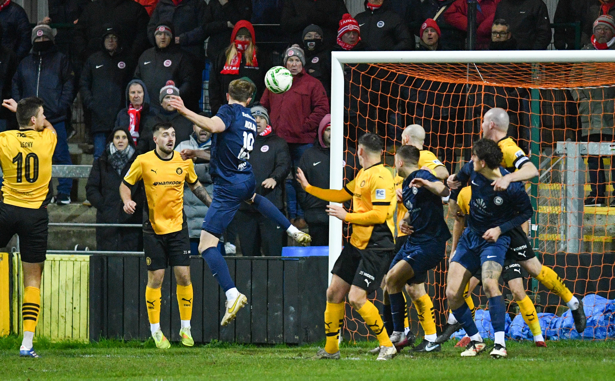 County Antrim Shield 25/26Semi Final Carrick Rangers v Larne