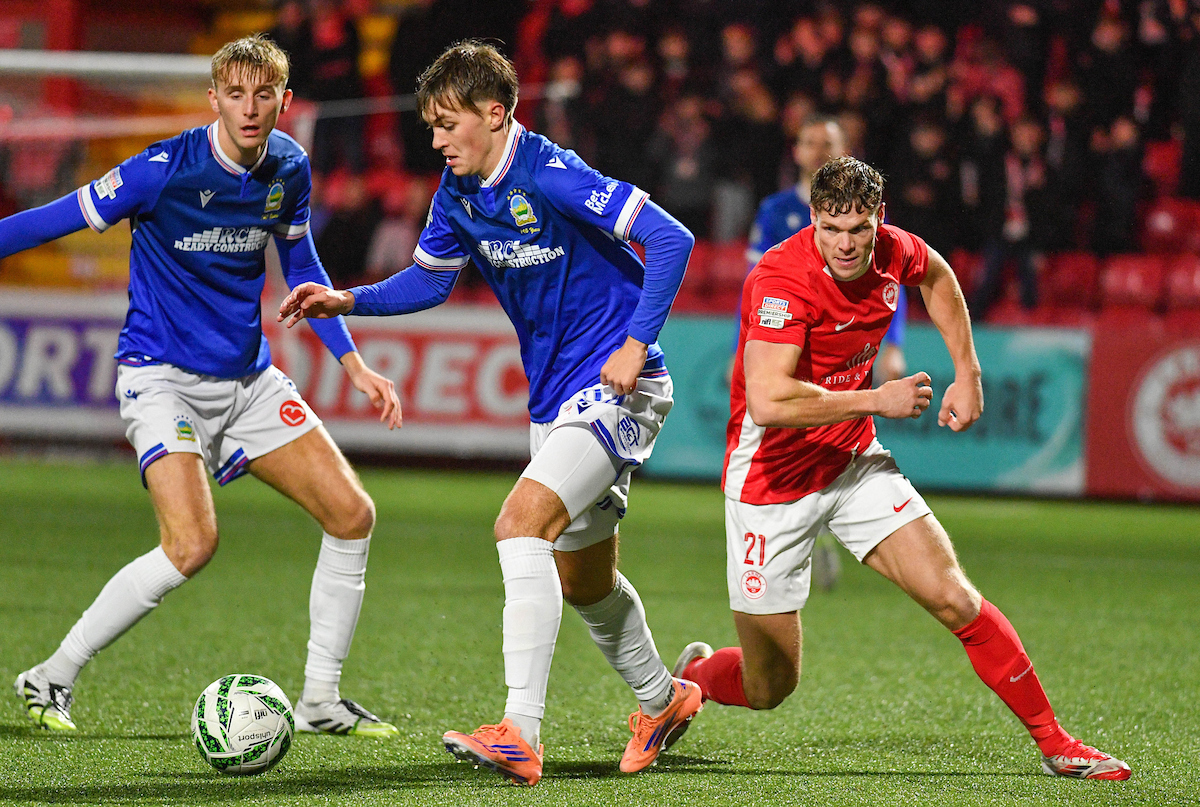 Sports Direct Premiership 25/26Match Day 19Larne v Linfield