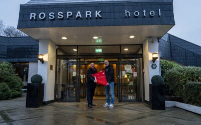 Rosspark Hotel become our new Principal Shirt Sponsor for the 2025/26 campaign