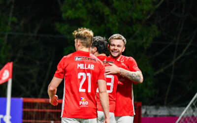 Ryan at the double as Larne see off Seasiders