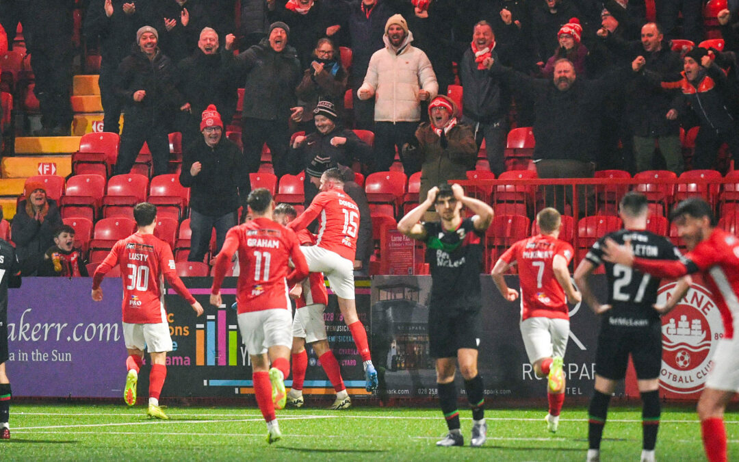 Ryan earns a point with last gasp strike