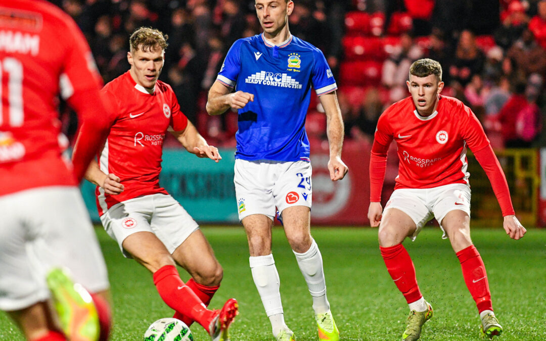 Larne Blues share points at Inver