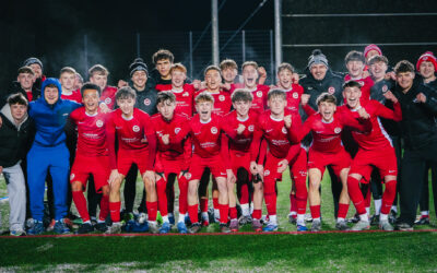 Larne U16s storm into the NIYFA Cup final