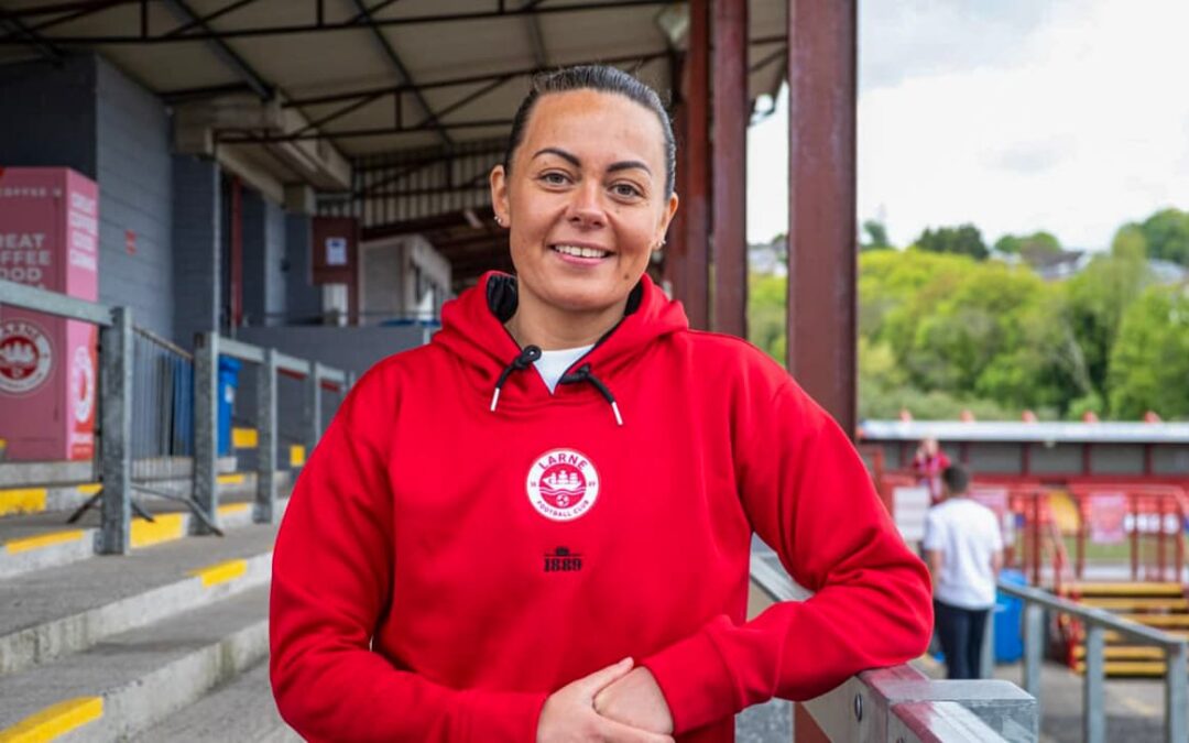Amy Burns Appointed Head of Girls Youth Development at Larne FC