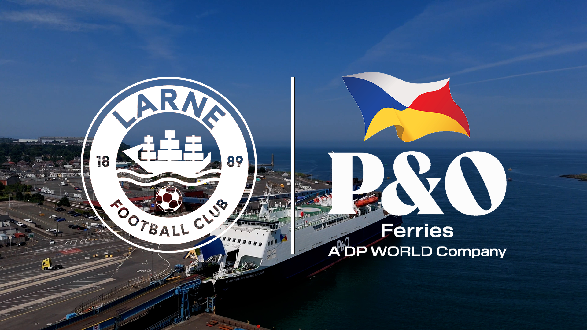 P&O Ferries officially announced as Principal Shirt sponsor